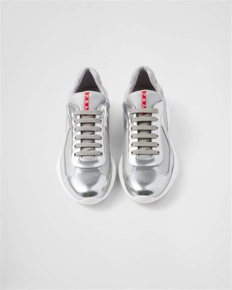 prada donna sneaker metal bike win|prada shoes for women.